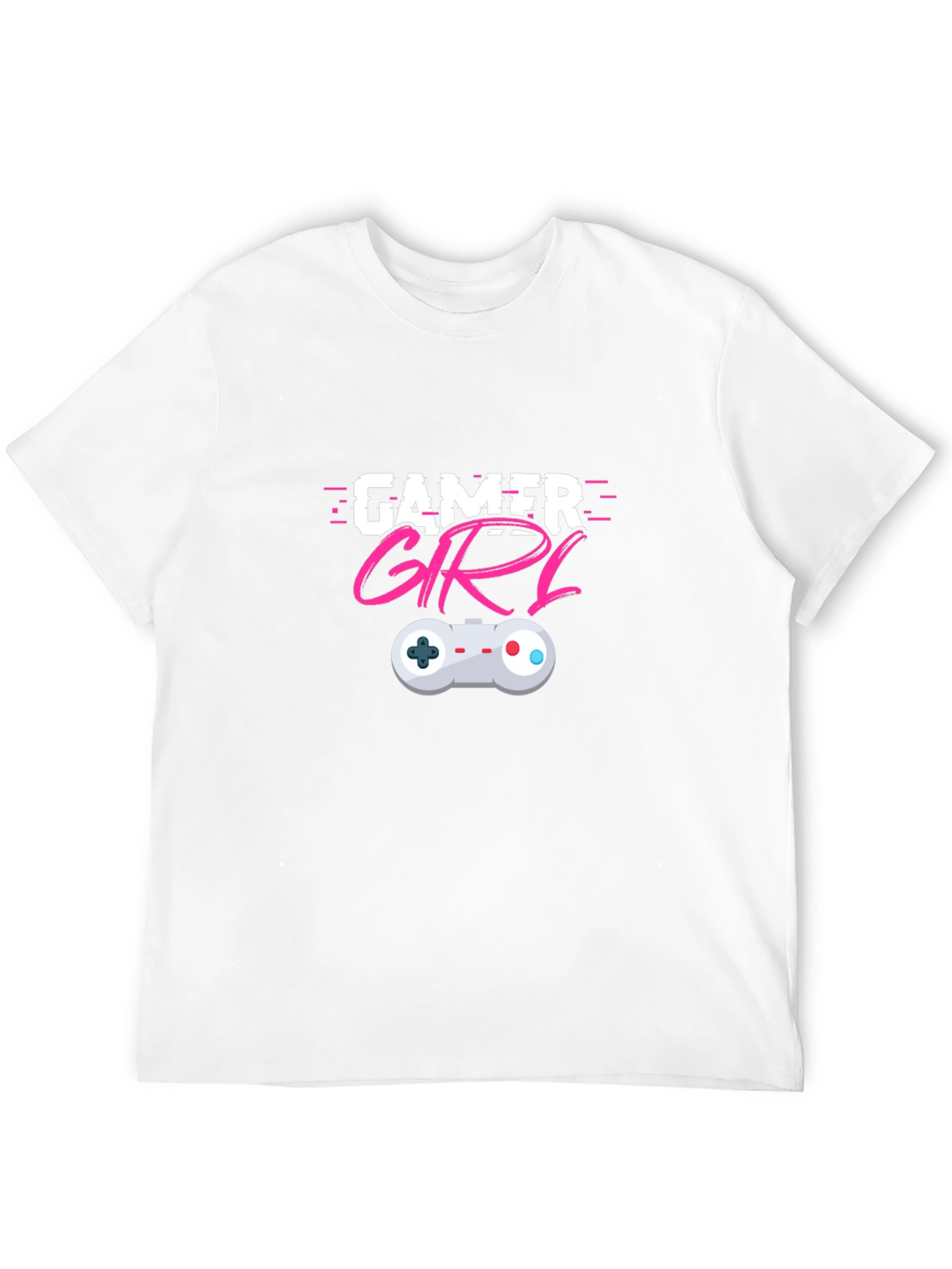 Gamer Girl T-Shirt - Black Cotton Blend