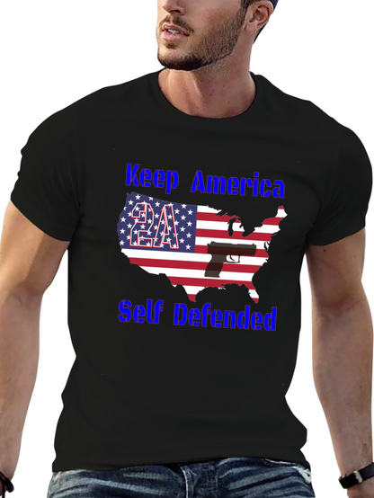 Keep America Self Defended 2A T-Shirt