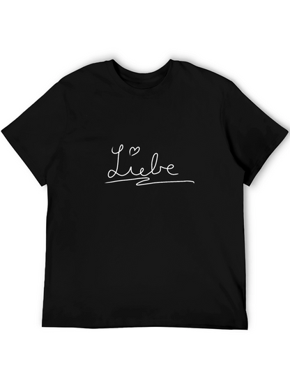 Liebe T-Shirt - Love Tee - Romantic German Design