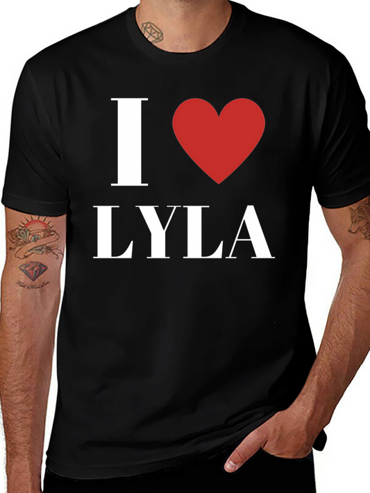 I Heart Lyla Black Graphic T-Shirt