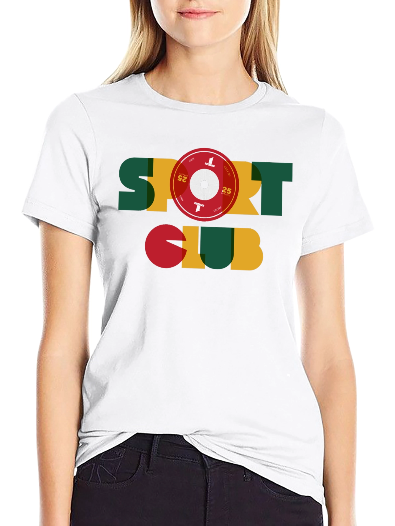 Sport Club Graphic Tee - Fitness Inspired Design