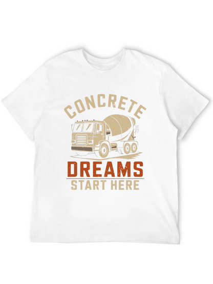 Concrete Dreams T-Shirt - Construction Worker Tee