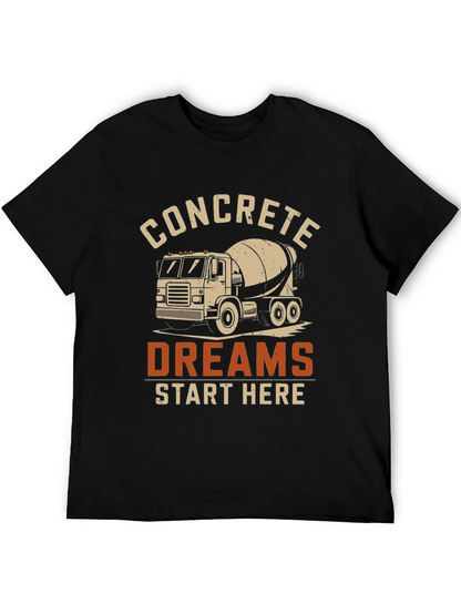 Concrete Dreams T-Shirt - Construction Worker Tee