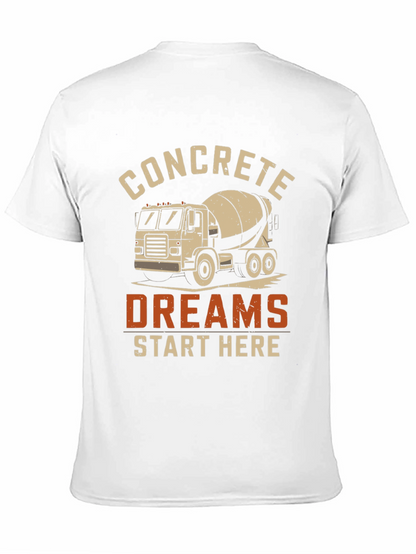 Concrete Dreams T-Shirt - Construction Worker Tee