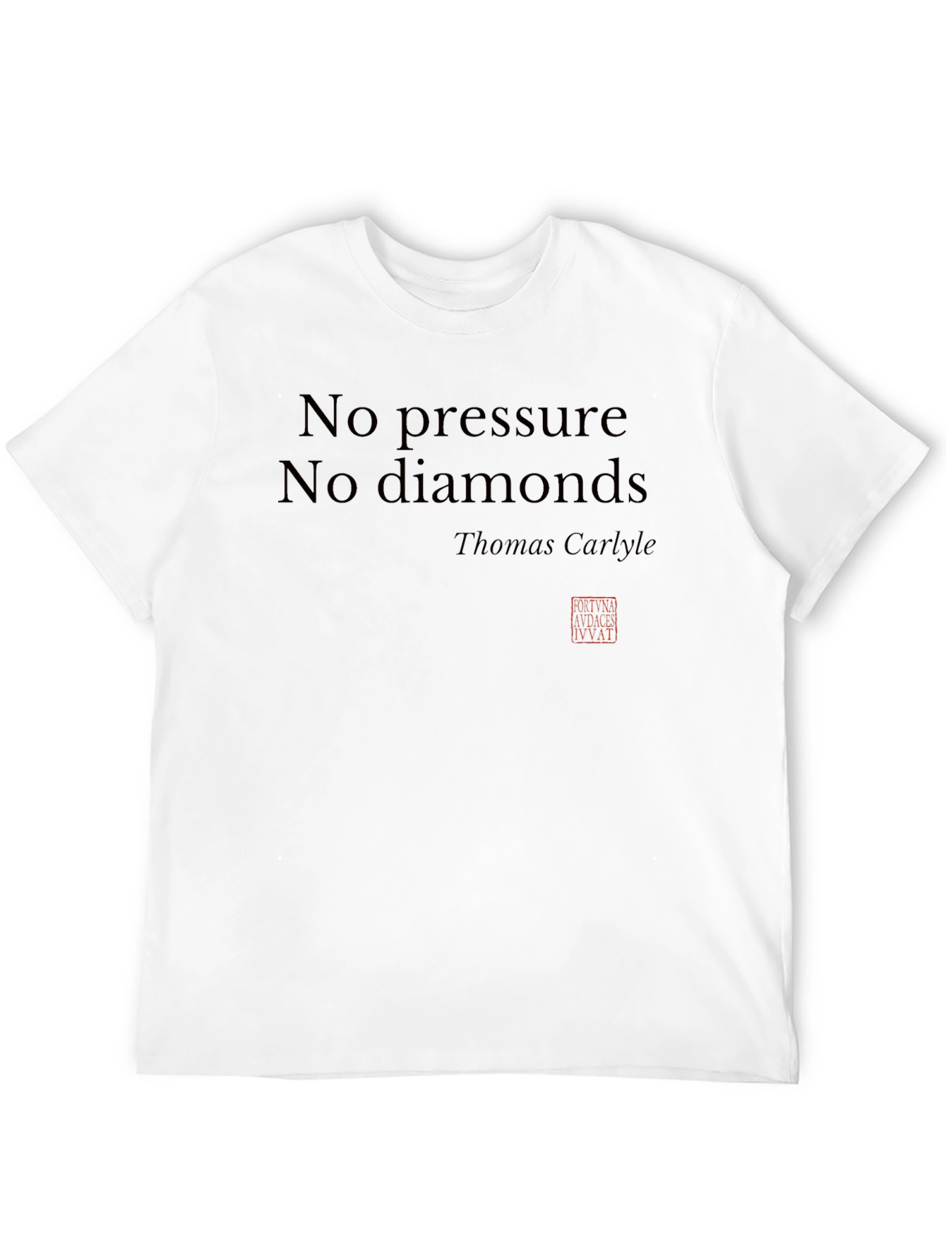 No Pressure No Diamonds Graphic T-Shirt