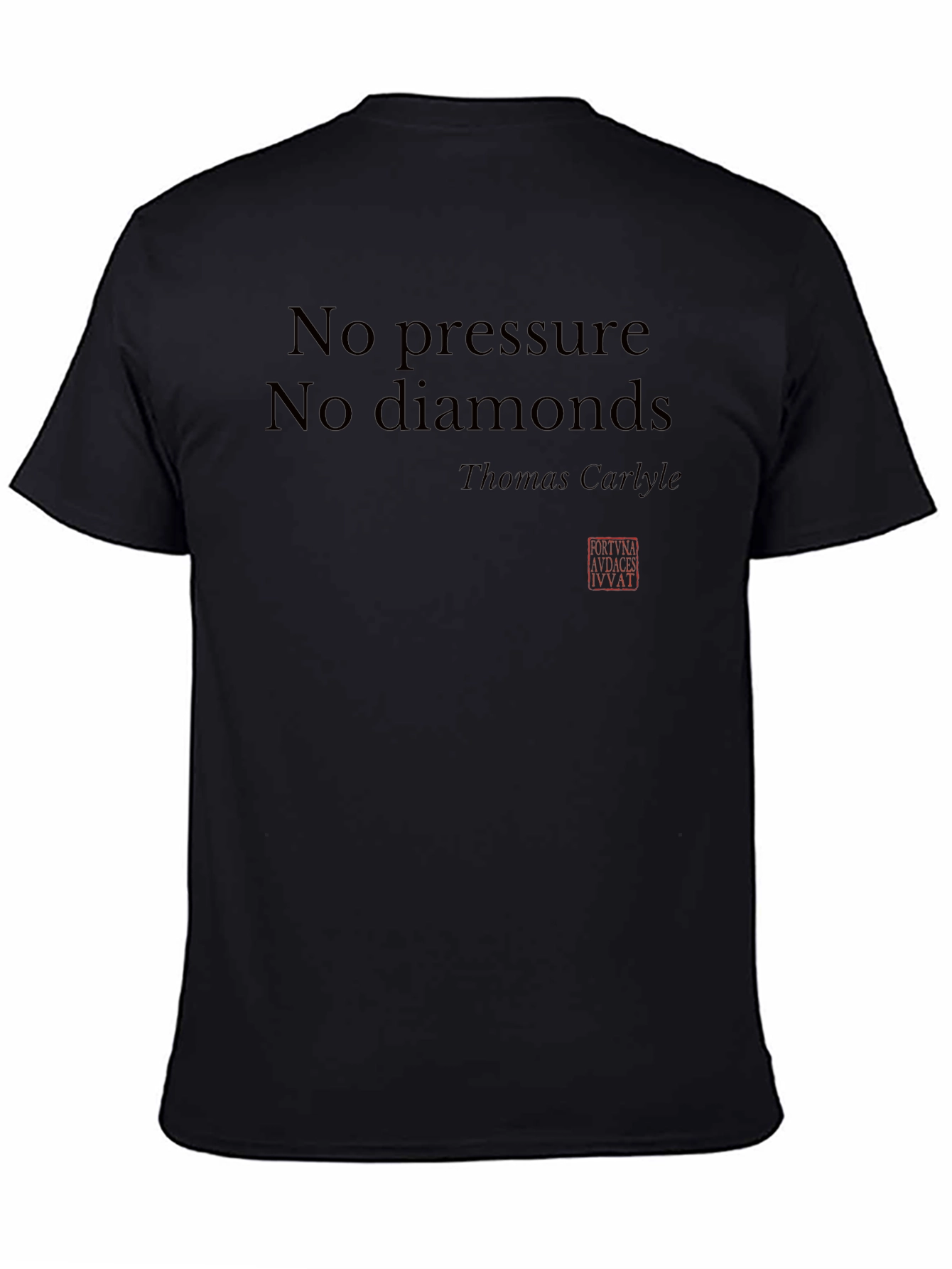 No Pressure No Diamonds Graphic T-Shirt