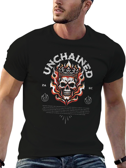 Unchained Skull Crown Graphic Tee