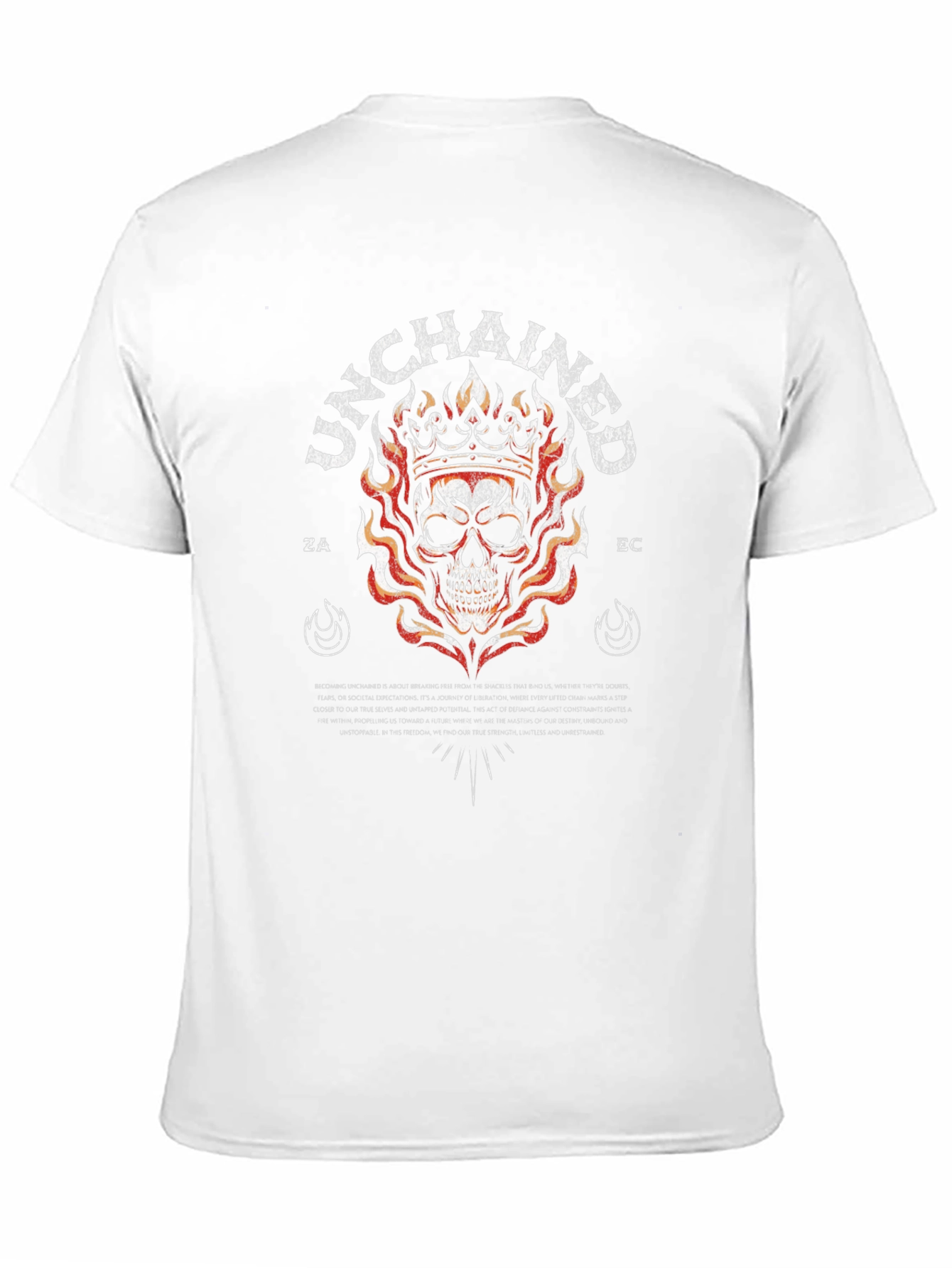 Unchained Skull Crown Graphic Tee