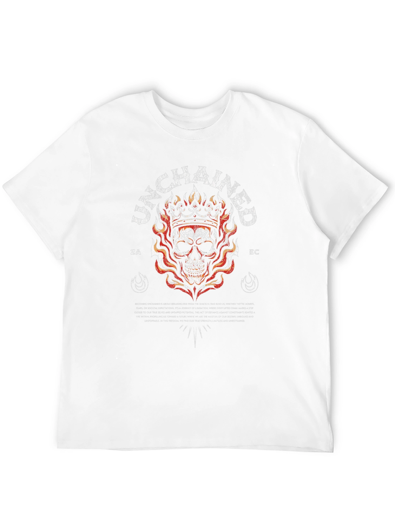 Unchained Skull Crown Graphic Tee