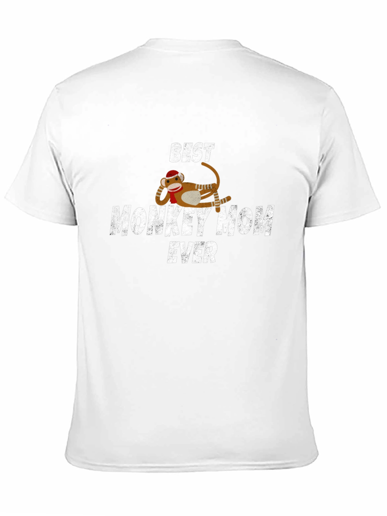 Best Monkey Mom Ever T-Shirt - Novelty Graphic Tee