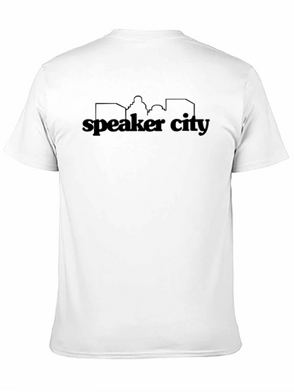 Speaker City Black T-Shirt