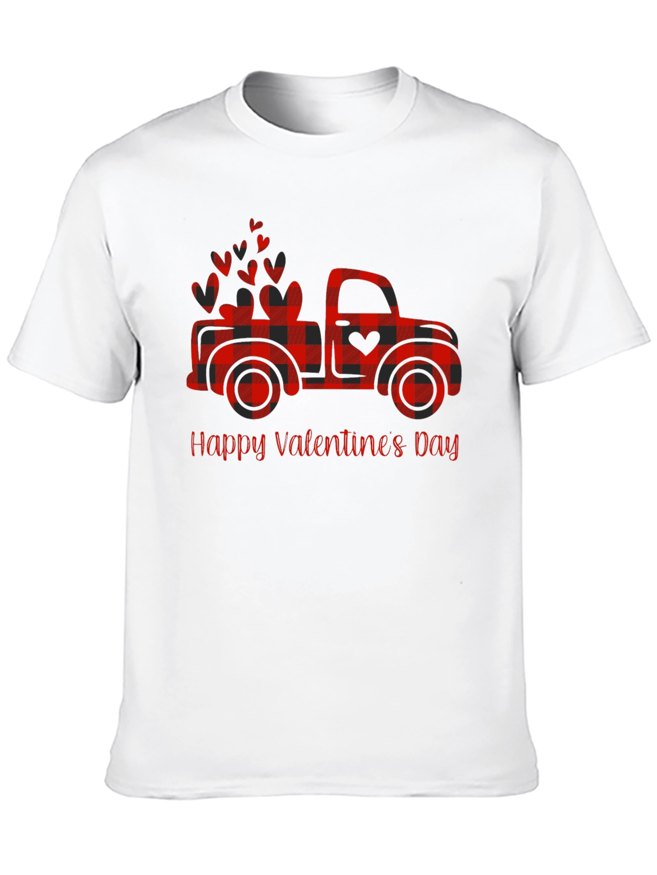Happy Valentines Day Truck T-Shirt