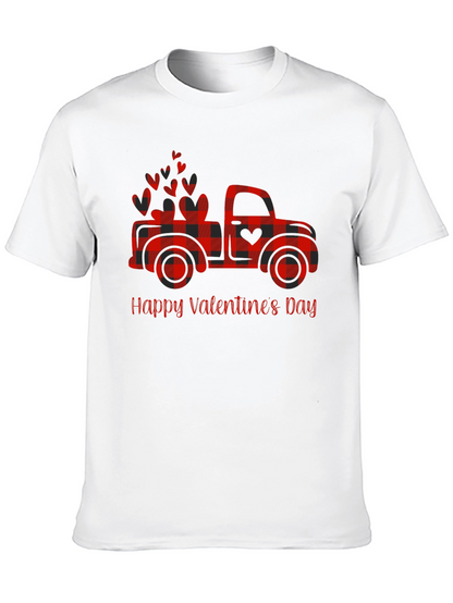 Happy Valentines Day Truck T-Shirt