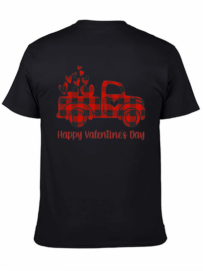 Happy Valentines Day Truck T-Shirt