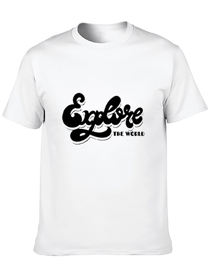 Explore The World Black T-Shirt