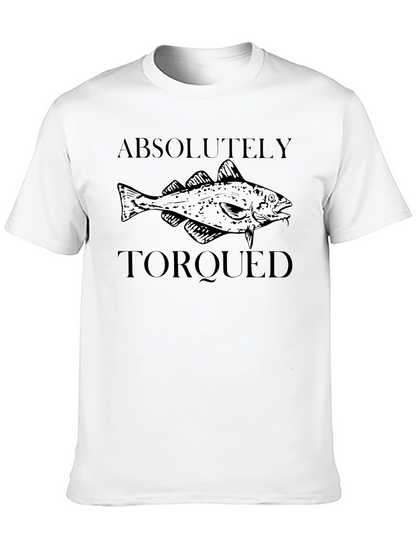 Absolutely Torqued Fish Graphic T-Shirt