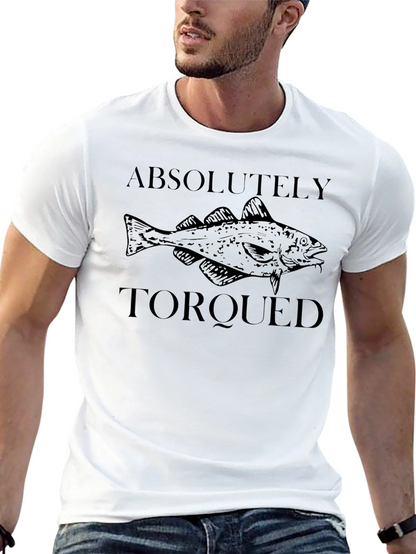 Absolutely Torqued Fish Graphic T-Shirt