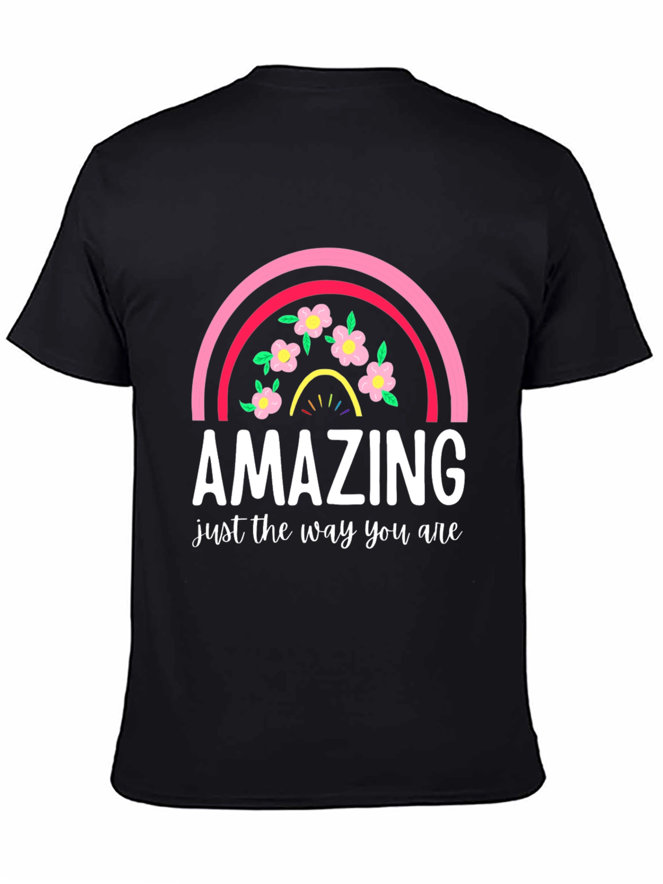 Amazing Rainbow Floral T-Shirt