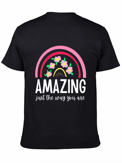 Amazing Rainbow Floral T-Shirt