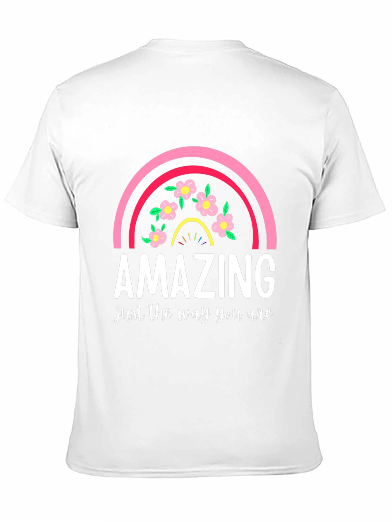 Amazing Rainbow Floral T-Shirt