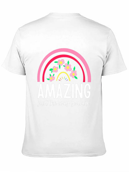 Amazing Rainbow Floral T-Shirt