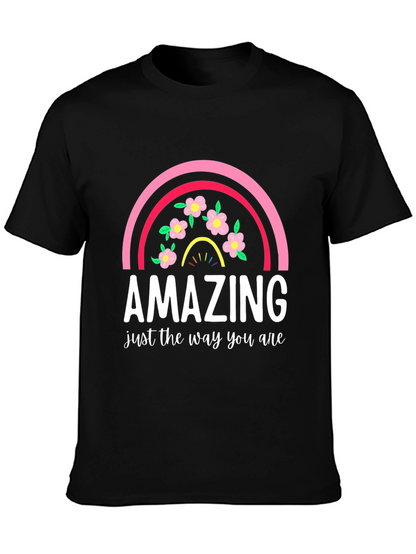Amazing Rainbow Floral T-Shirt