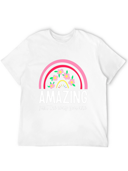 Amazing Rainbow Floral T-Shirt