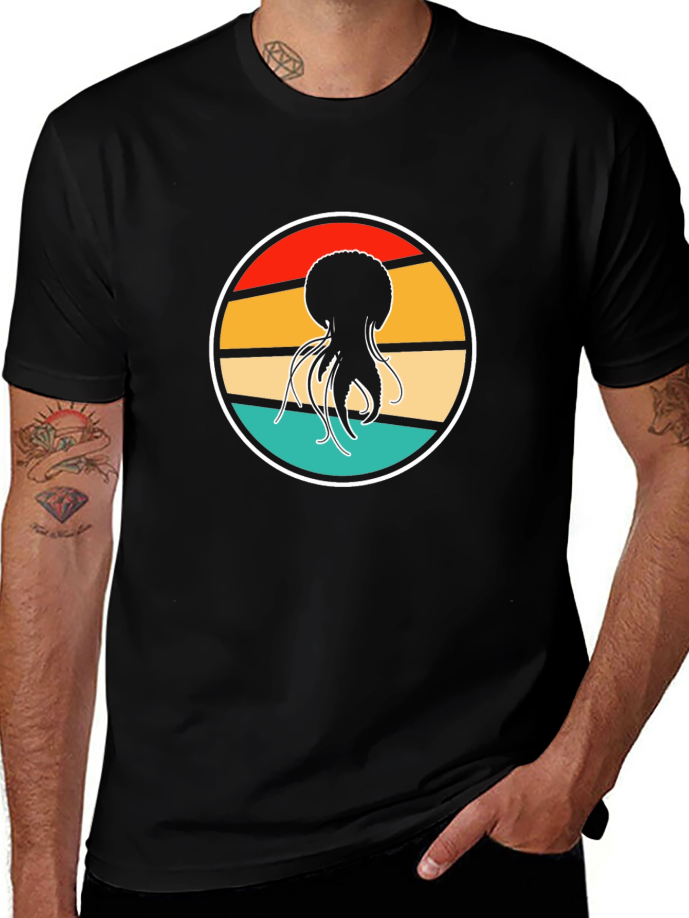 Retro Jellyfish Graphic Tee