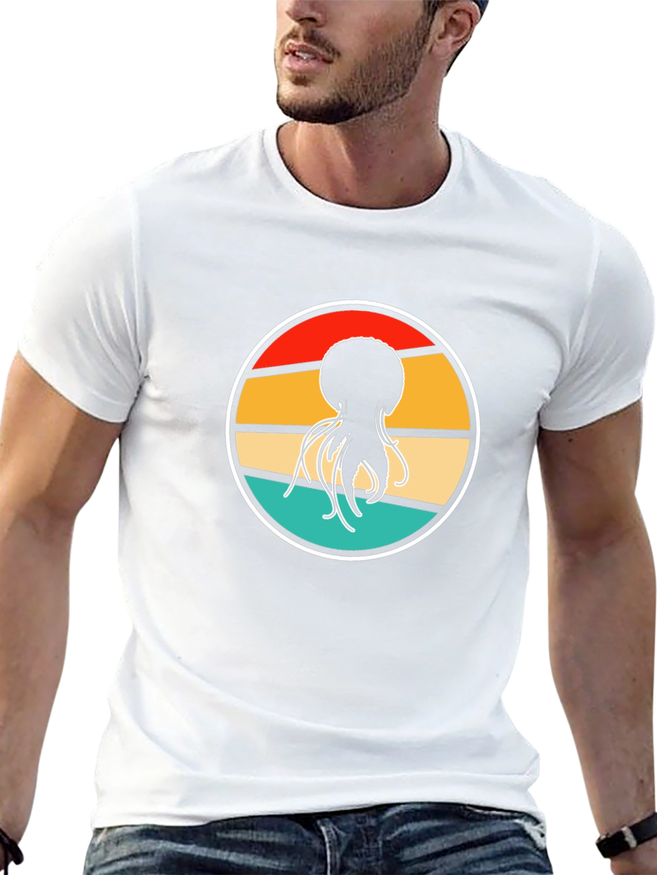 Retro Jellyfish Graphic Tee
