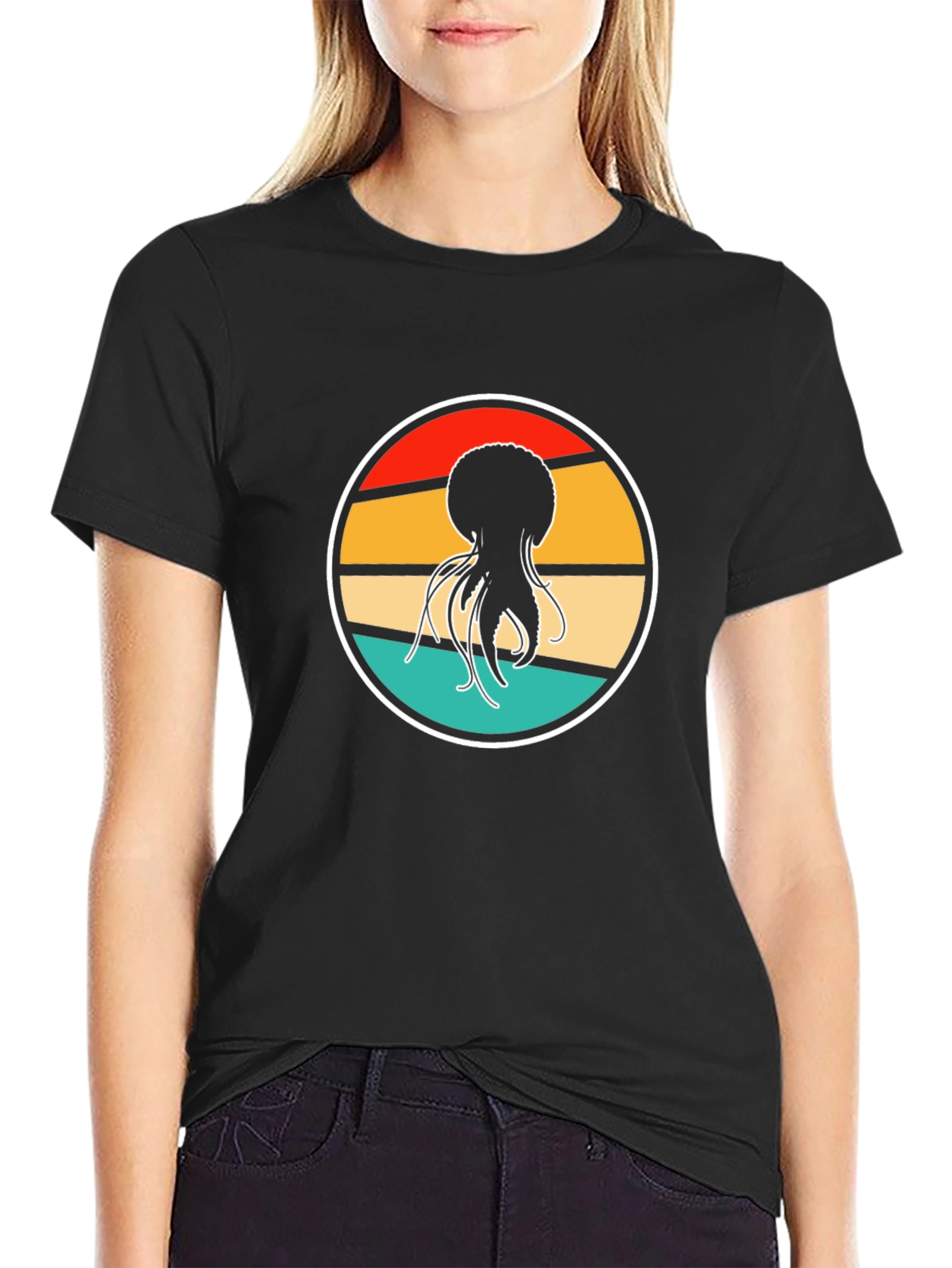 Retro Jellyfish Graphic Tee