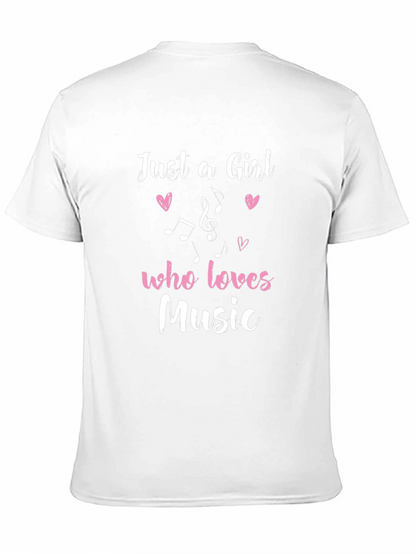 Just a Girl Who Loves Music T-Shirt