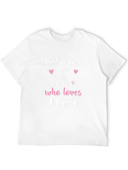 Just a Girl Who Loves Music T-Shirt