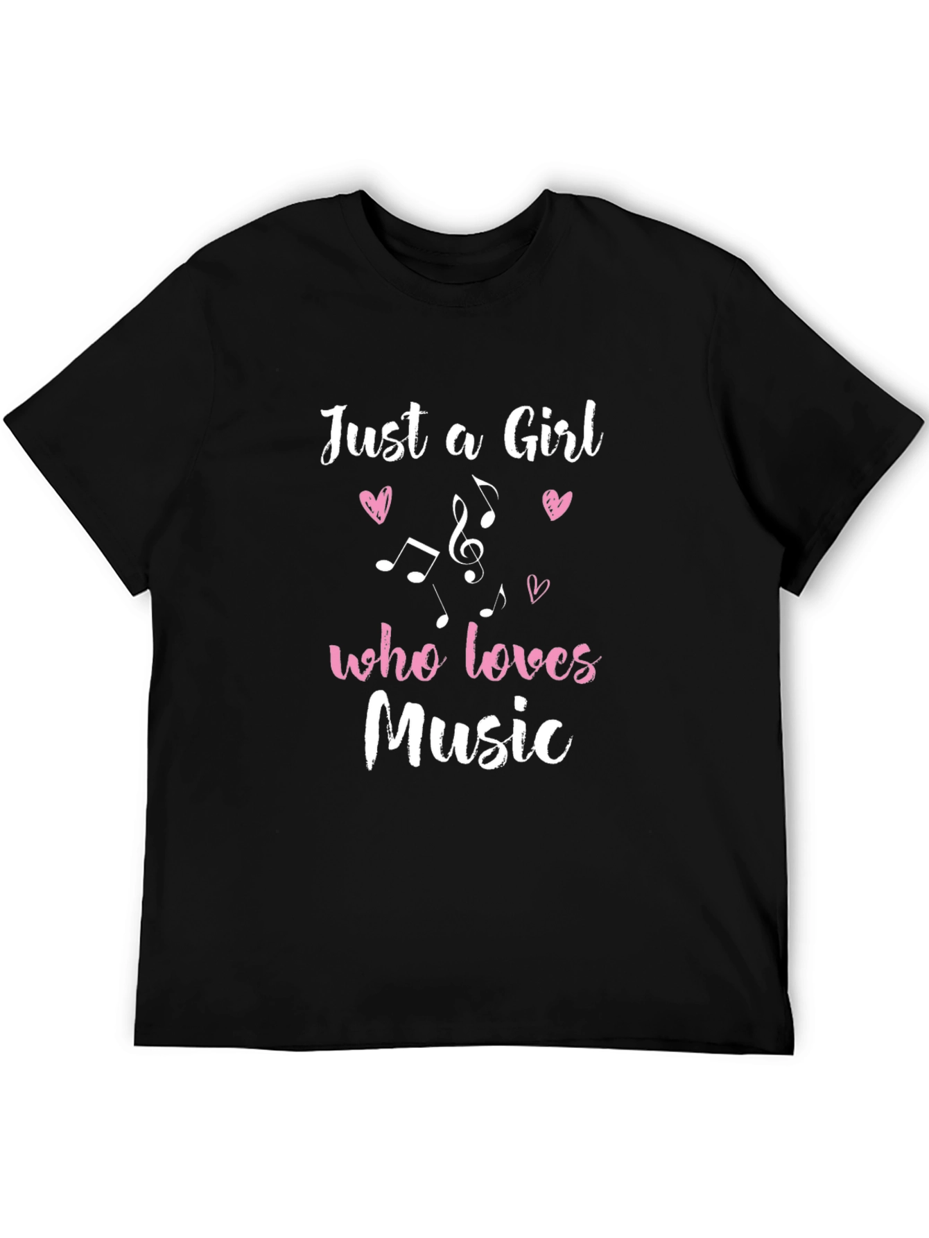 Just a Girl Who Loves Music T-Shirt