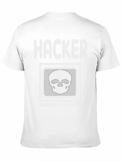 Hacker Skull T-Shirt - Stylish and Edgy Design