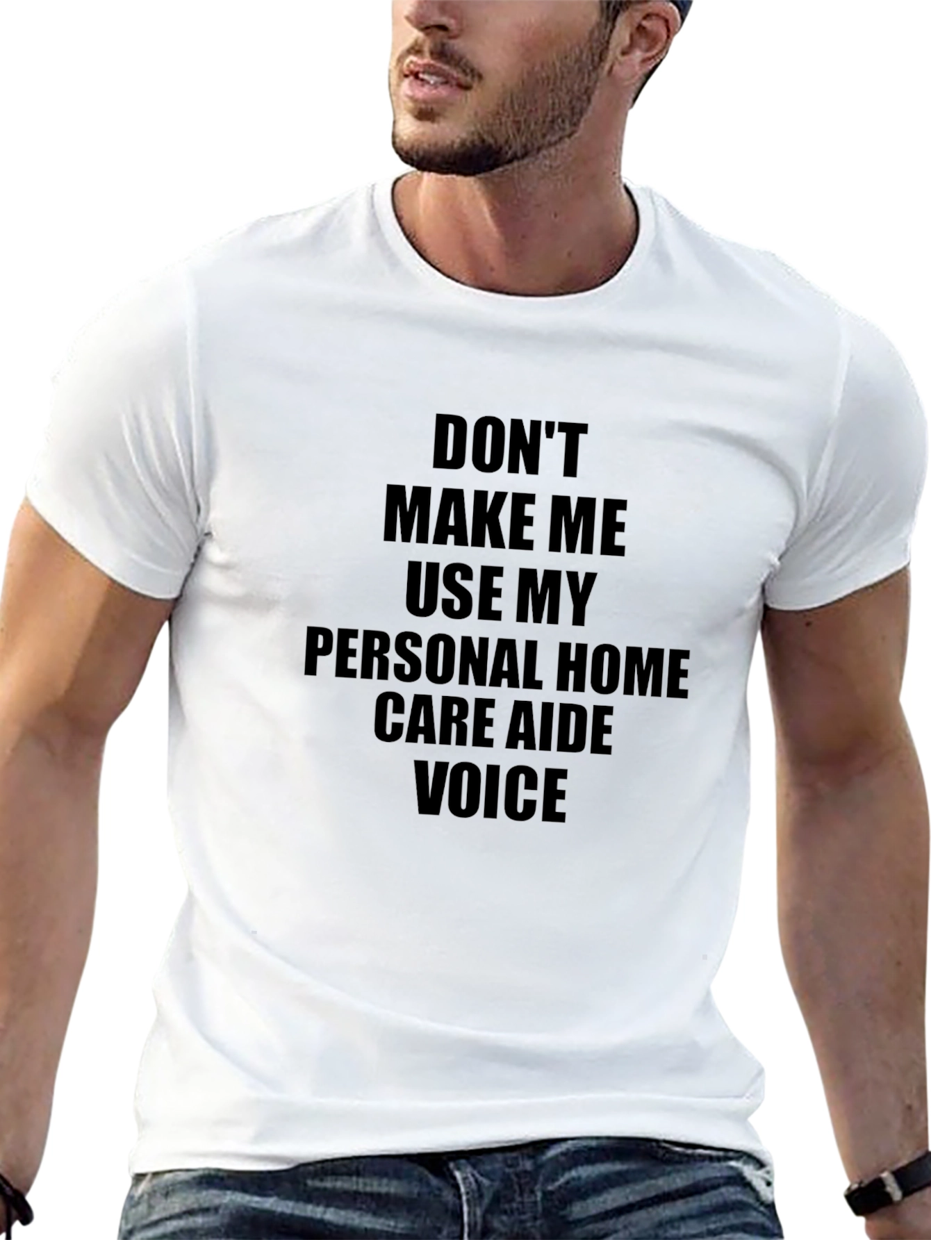 Home Care Aide Voice T-Shirt - Funny Caregiver Tee