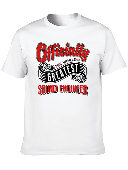Worlds Greatest Sound Engineer T-Shirt