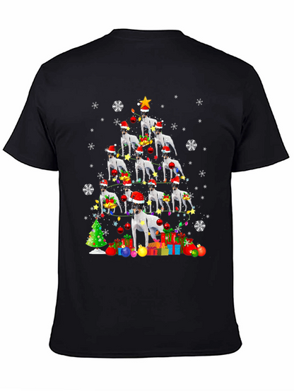 Dog Christmas Tree Graphic Tee