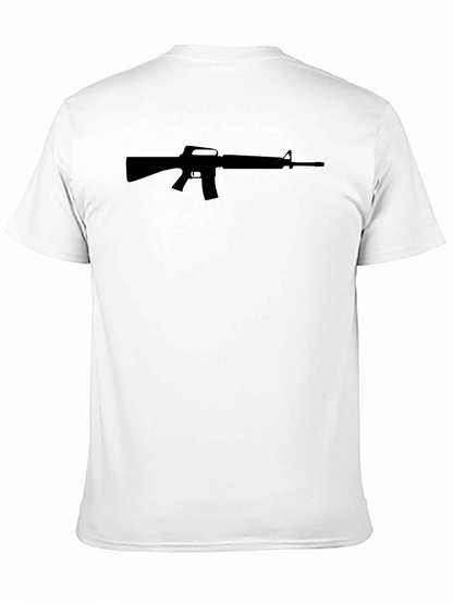 AR-15 Silhouette Tee - Bold Graphic Design
