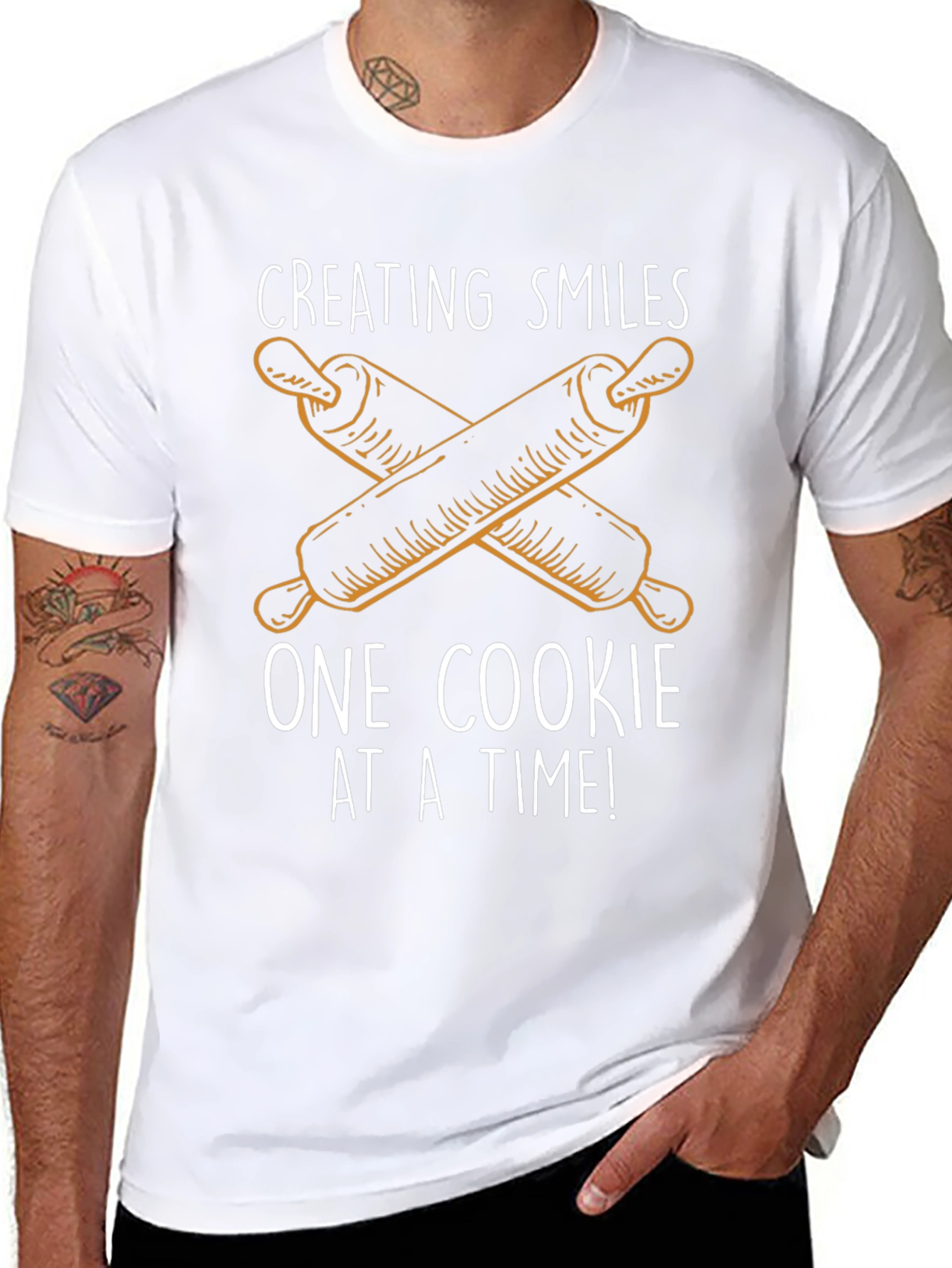 Creating Smiles Cookie Baker T-Shirt