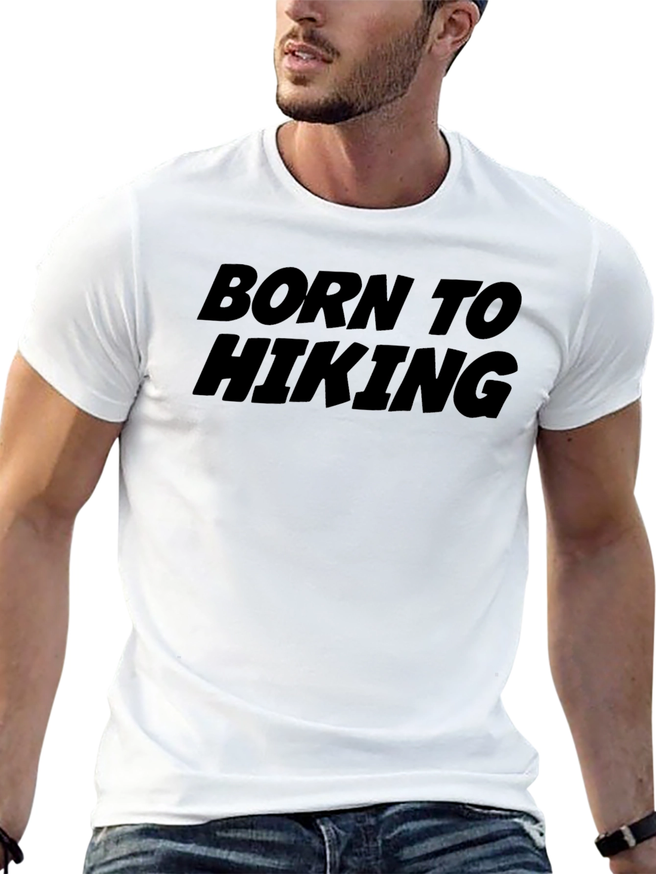 Born to Hiking Graphic T-Shirt