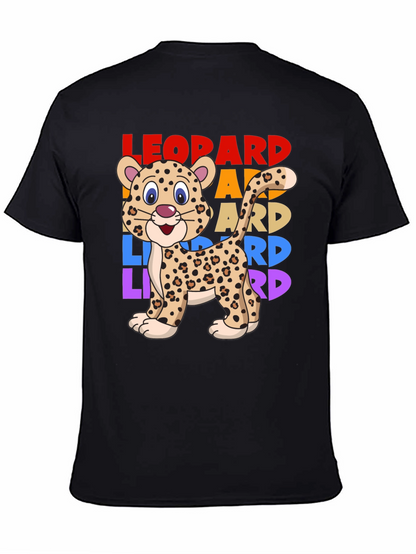 Leopard Graphic T-Shirt - Cute Animal Tee