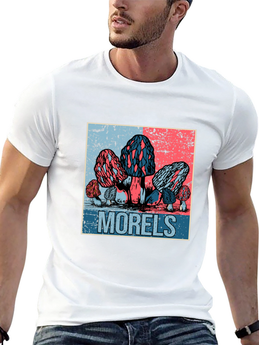 Morels Mushroom Graphic Tee