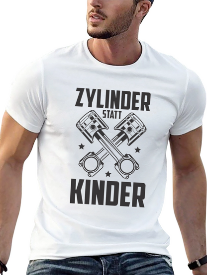 Zylinder Statt Kinder Graphic T-Shirt
