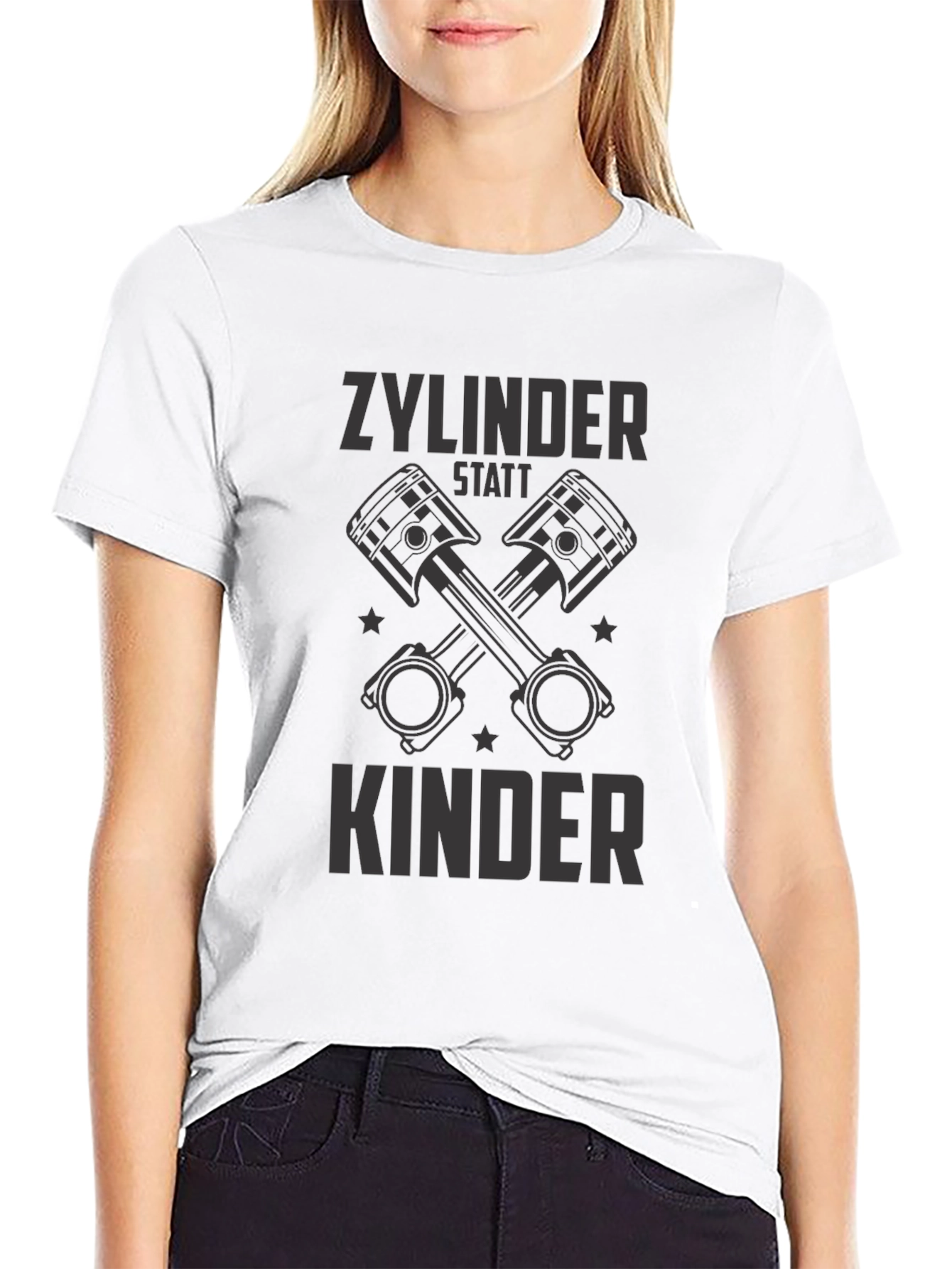 Zylinder Statt Kinder Graphic T-Shirt