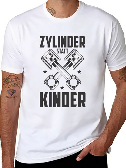 Zylinder Statt Kinder Graphic T-Shirt