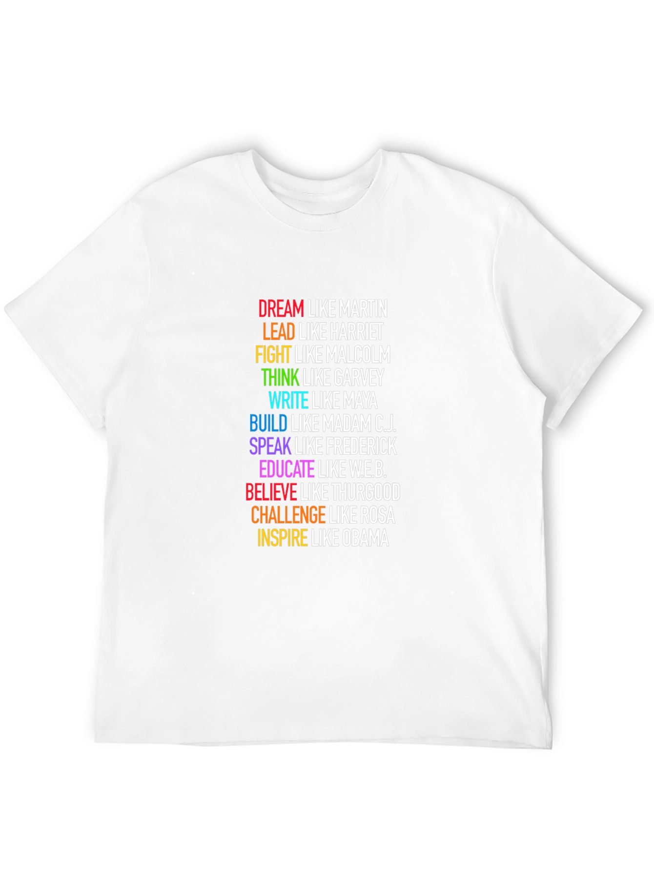 Inspirational Dreamer T-Shirt - Black History Month