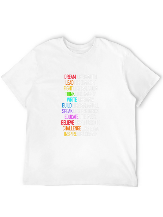 Inspirational Dreamer T-Shirt - Black History Month