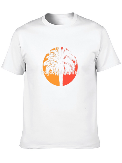 Baja California Palm Tree Sunset T-Shirt