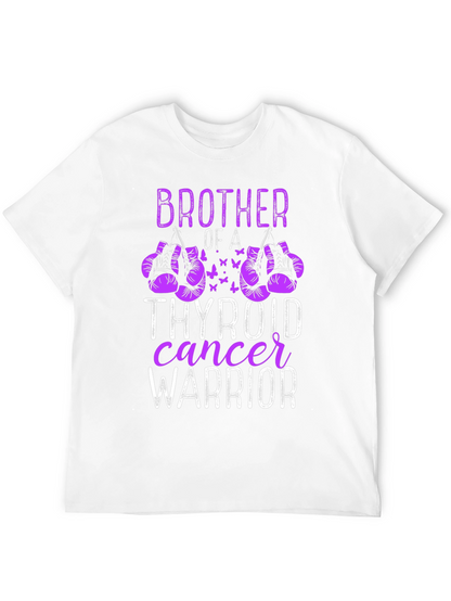 Thyroid Cancer Warrior Brother T-Shirt
