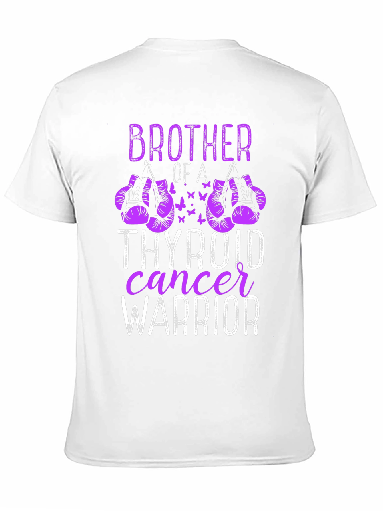 Thyroid Cancer Warrior Brother T-Shirt